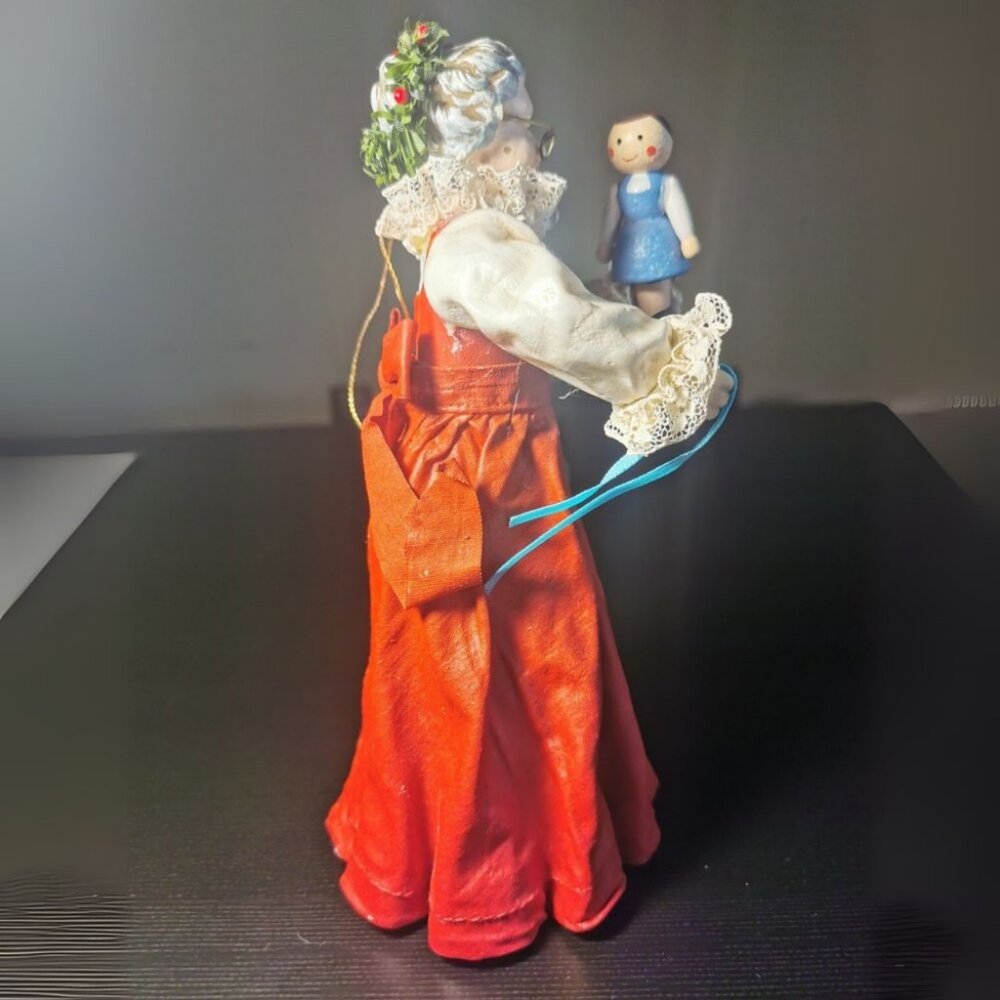Vtg Possible Dreams 1993 Mrs. Claus Clothtiques 5.5" Tall - Picture 4 of 5